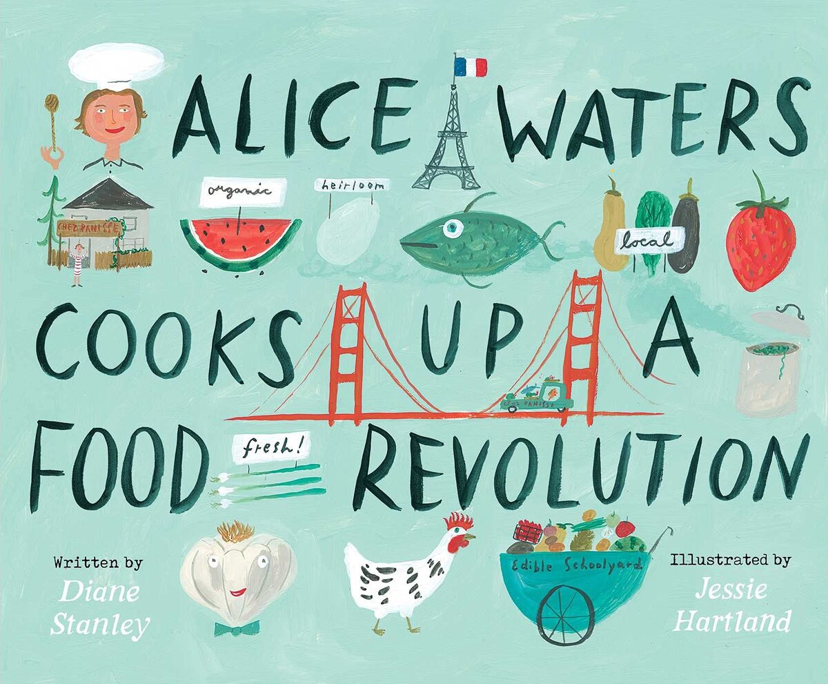 Алиса вода. Alice Waters.