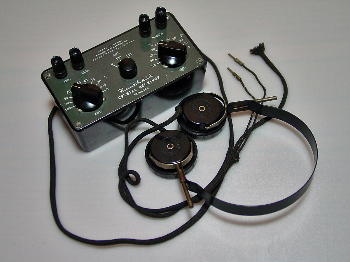 Импортный детекторный приемник изготовленный промышленностью