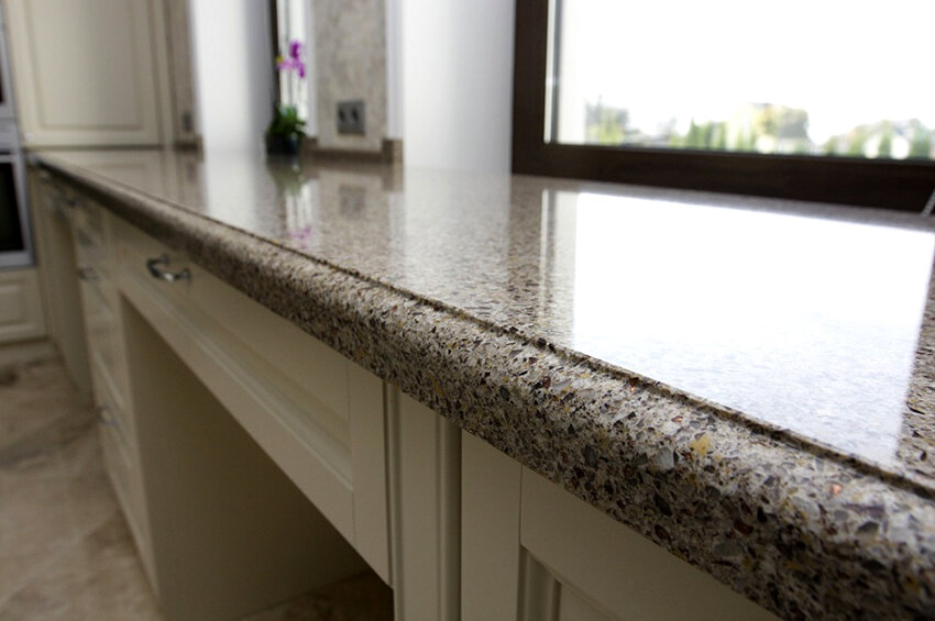 Подоконник из искусственного камня