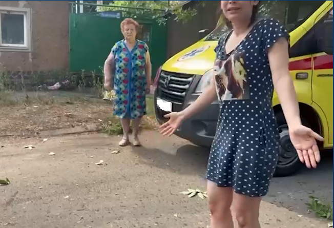 Мама погибшей девочки Донецк