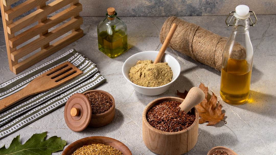 Семена Льна и продукция из семян (Мука, Сыродавленное масло, Жмых)