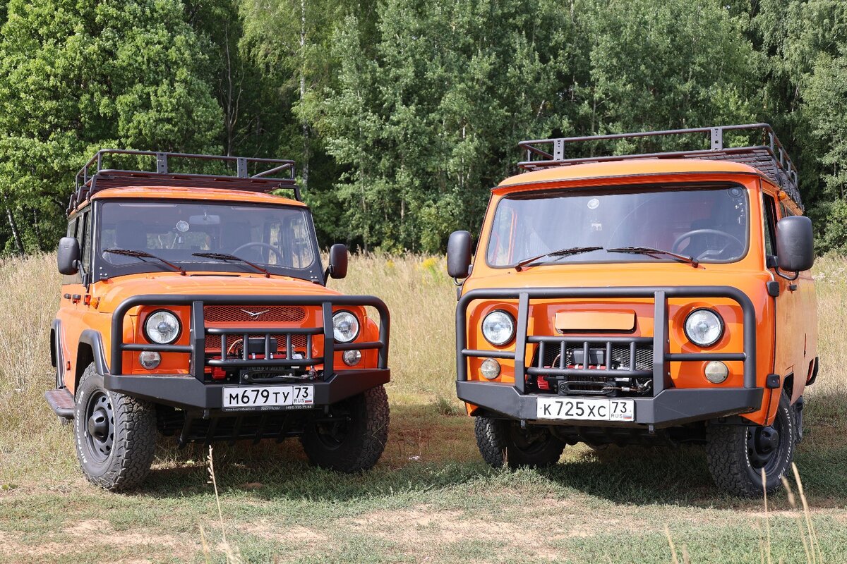 УАЗ Хантер и УАЗ Буханка - наш ответ поредевшему модельному ряду кроссоверов!