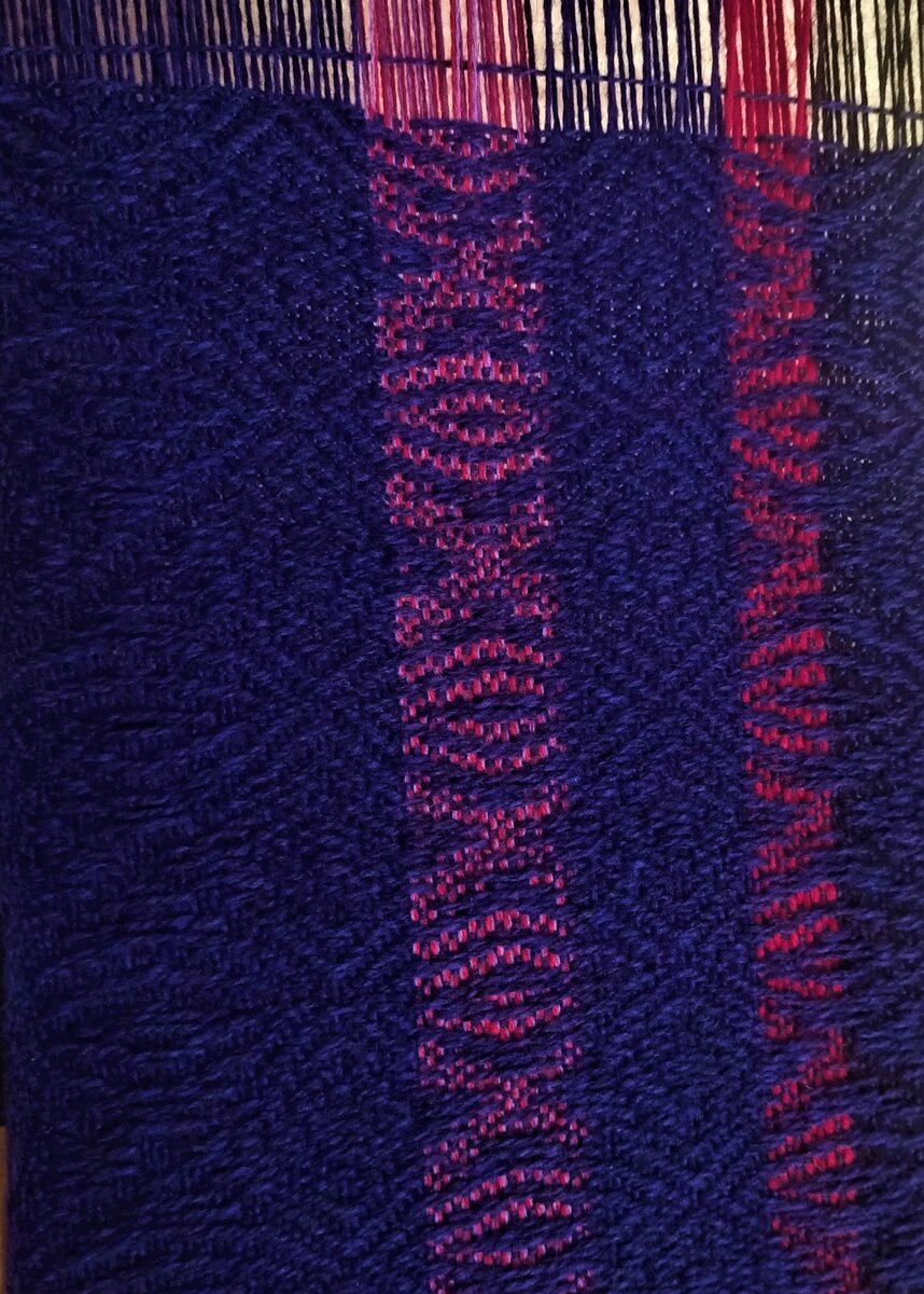 В  утке синяя нить