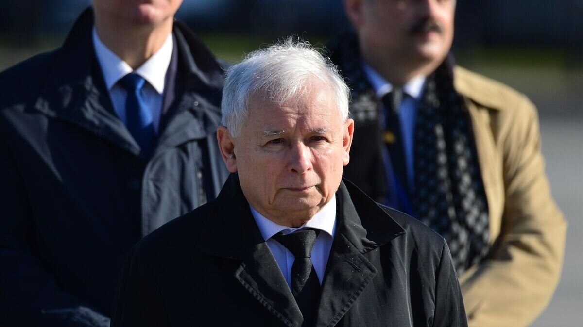    Лидер правящей польской партии "Закон и справедливость" Ярослав Качиньский© РИА Новости / Алексей Витвицкий