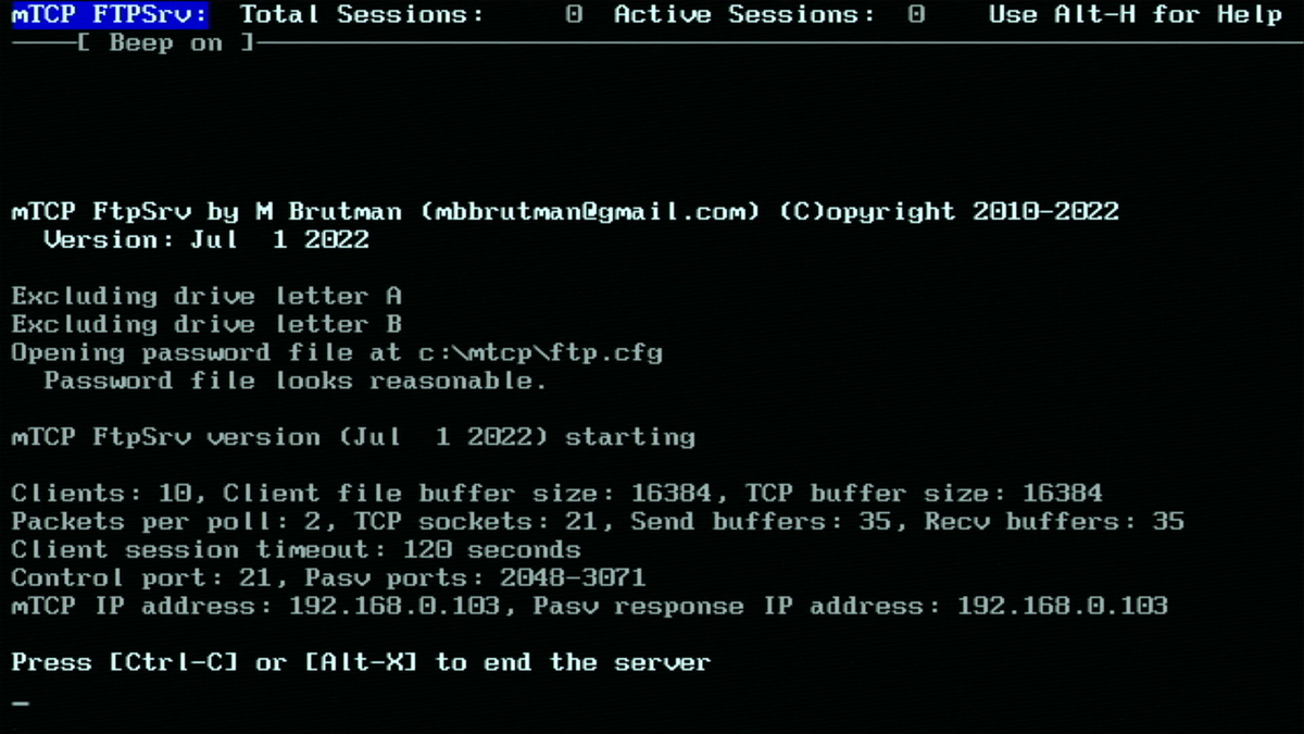 Настройка сети по протоколу TCP/IP в MS-DOS | Ретро Upgrade | Дзен