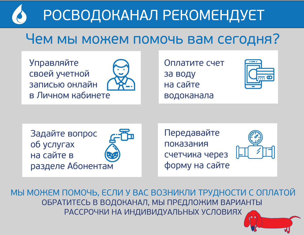 Коллаж Росводоканал
