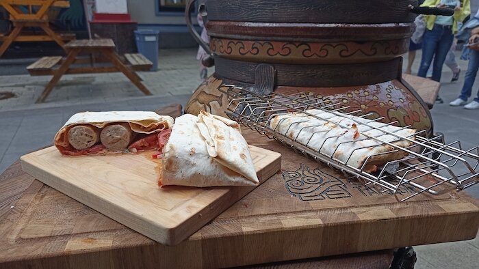 Рецепт для этапа прогрева тандыра, доготовка в прогретом тандыре.