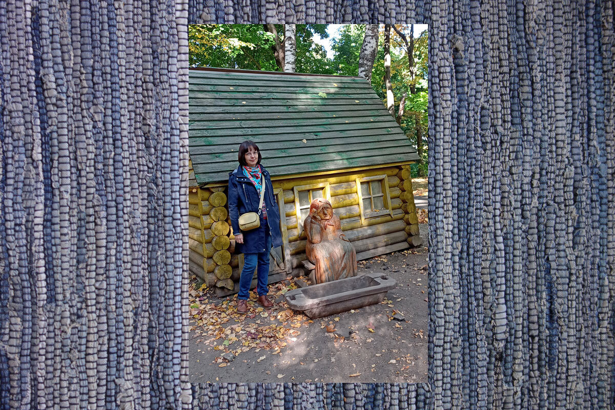 Парк им. Белинского г. Пенза. Арт-объект по мотивам сказки Пушкина "О рыбаке и рыбке"