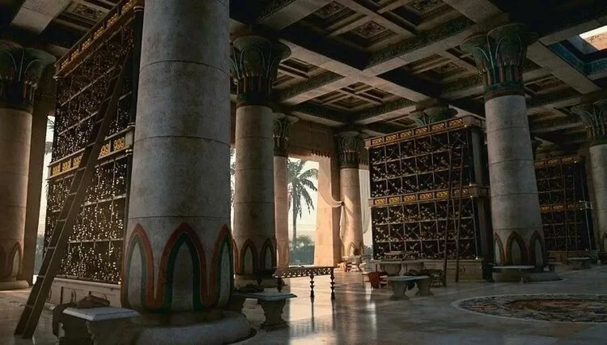 Библиотека в древней греции