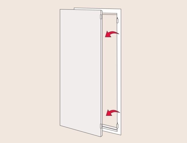  Демонтаж старой двери