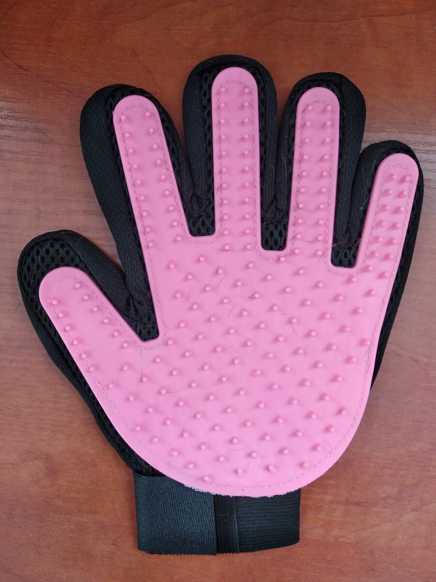 и погладил и вычесал ))) удобно