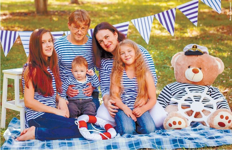 Семья Малышевых творческая и неунывающая!