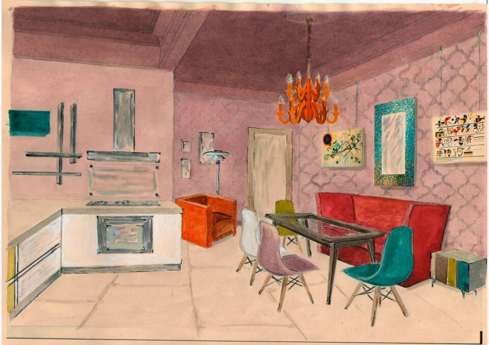 Дизайн столовой