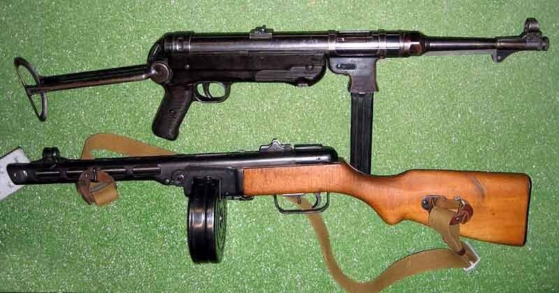 ППШ и МР-40