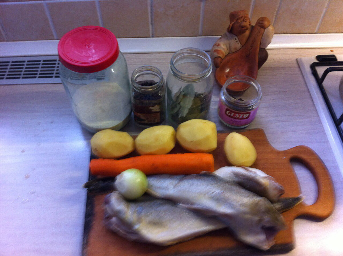 готовим уху из наваги