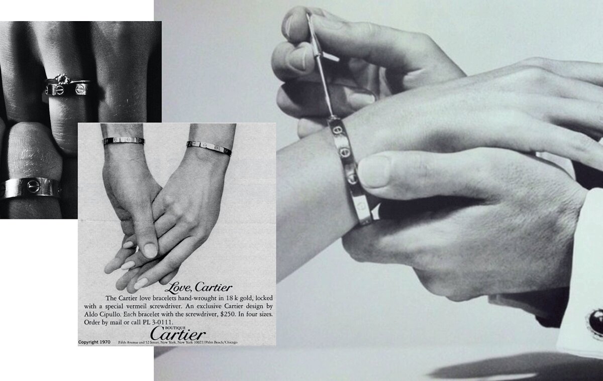 Историческая ценность браслета Cartier Love: пояс целомудрия, вечеринка с  Синатрой, отвертки во всеx госпиталях.. | История Роскоши | Дзен