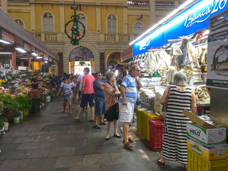 Рынок в Порту-Алегри, фото автора. Листайте галерею