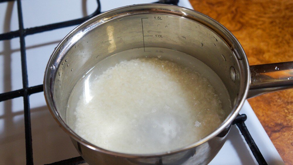 Приготовить рис с мясом в кастрюле. Как готовить рис на воде в кастрюле. 1 Кружка сваренного риса.