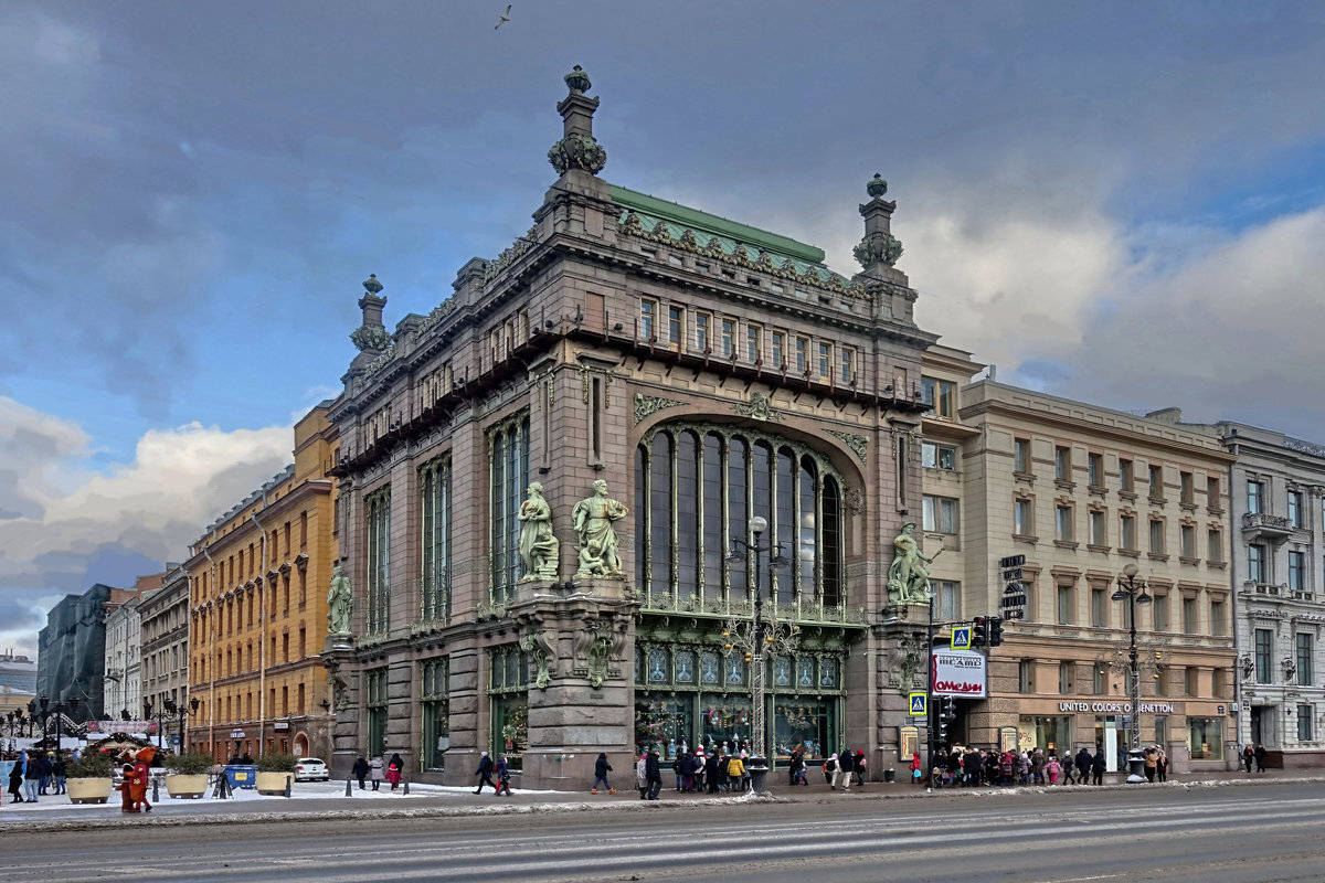 Магазин Купцов Елисеевых в Санкт-Петербурге (1902)