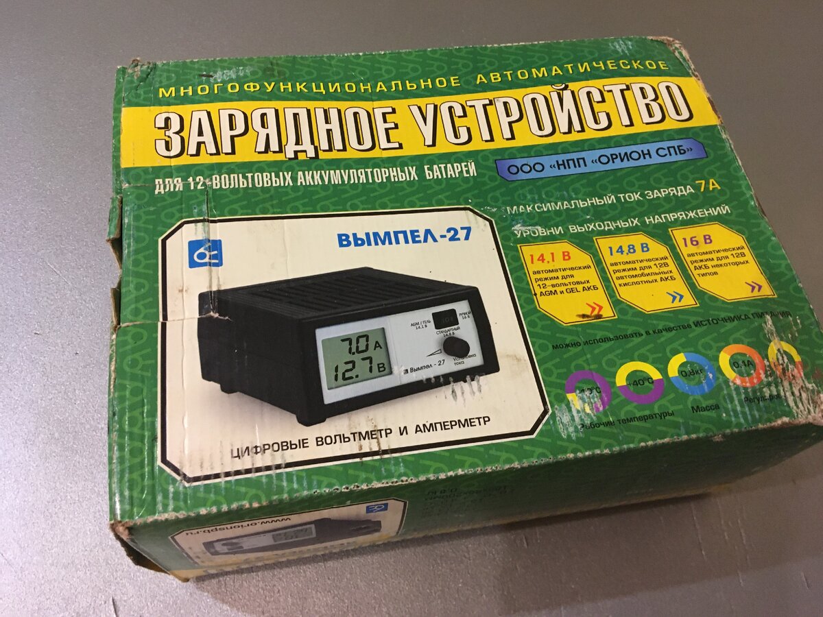 Коробка со временем помялась, но выглядит как из 80-90х