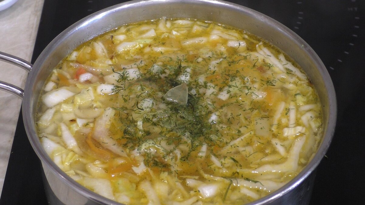 Такой овощной суп готовлю , когда хочется чего-то легкого и по-быстрому