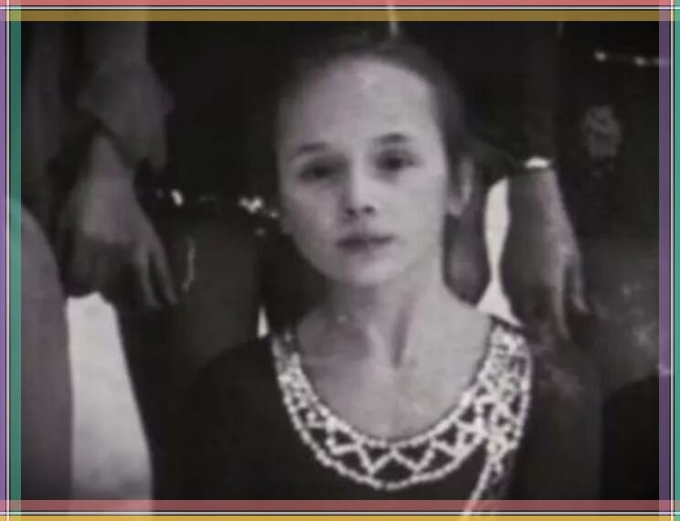 Мария Бутырская в детстве.