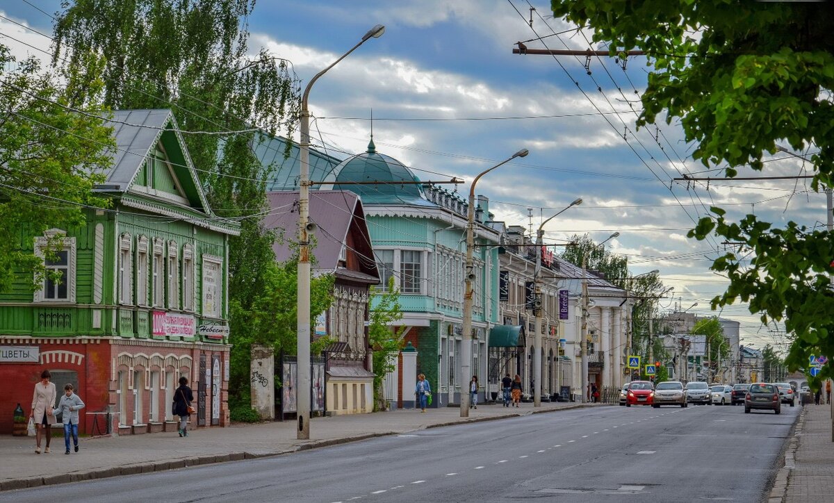 Кострома. Улица Советская. Фото Moya-planeta.ru