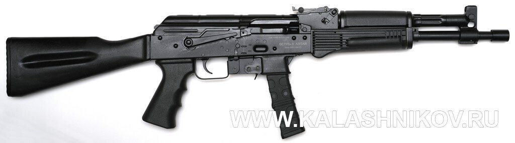 Пистолет-карабин ВПО-289 с овально-винтовой сверловкой канала ствола («ланкастер»). Фото Михаила Дегтярёва