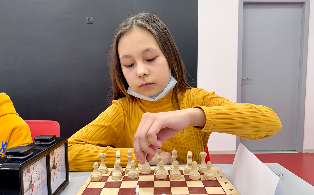 Во время шахматного городского турнира