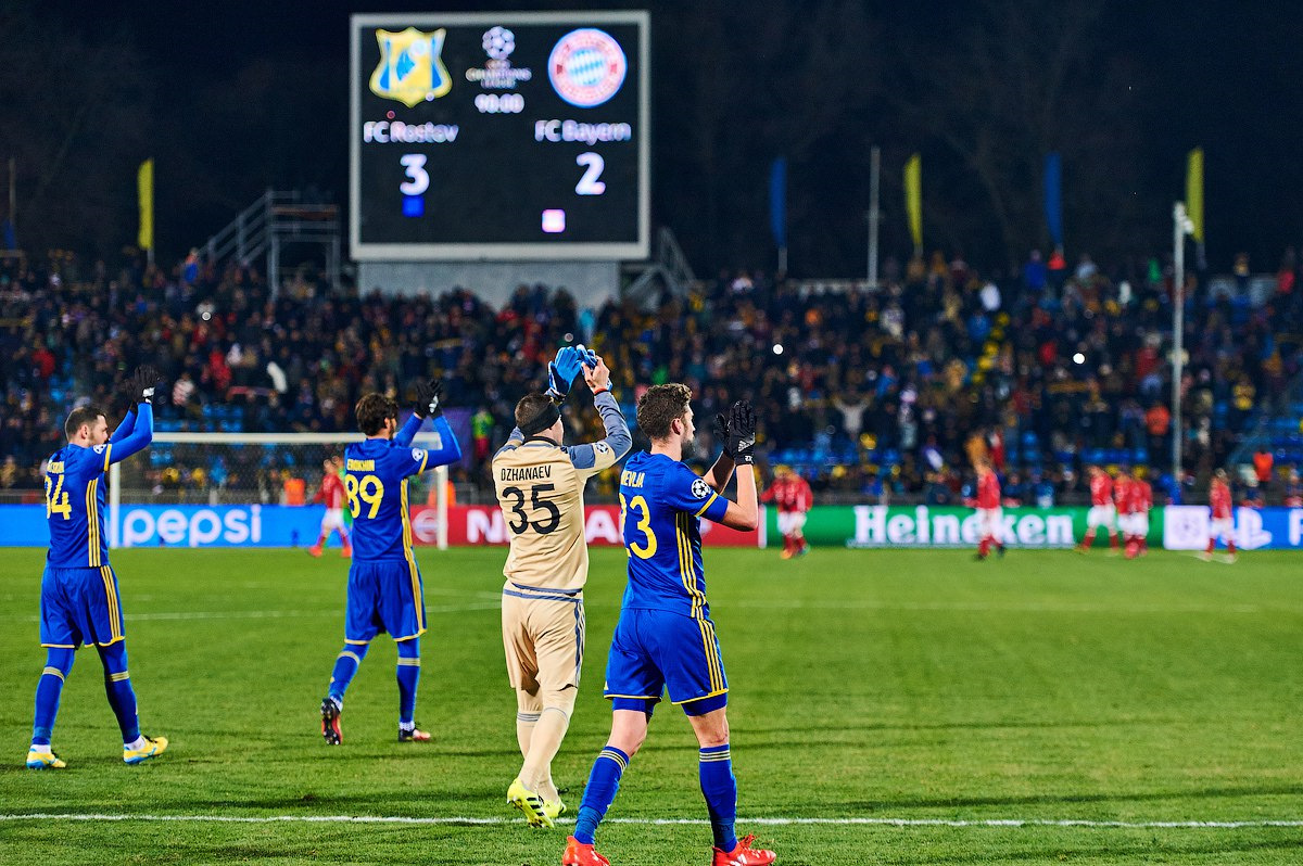 Ростов 3:2 Бавария