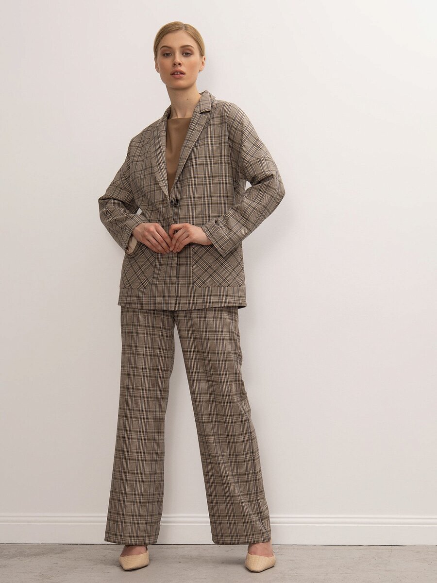 Жакет ML618/naive, брюки D210/naive, блузка B2570/fair