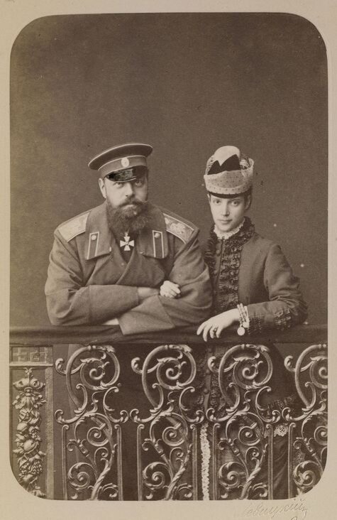 император Александр III и императрица Мария Федоровна