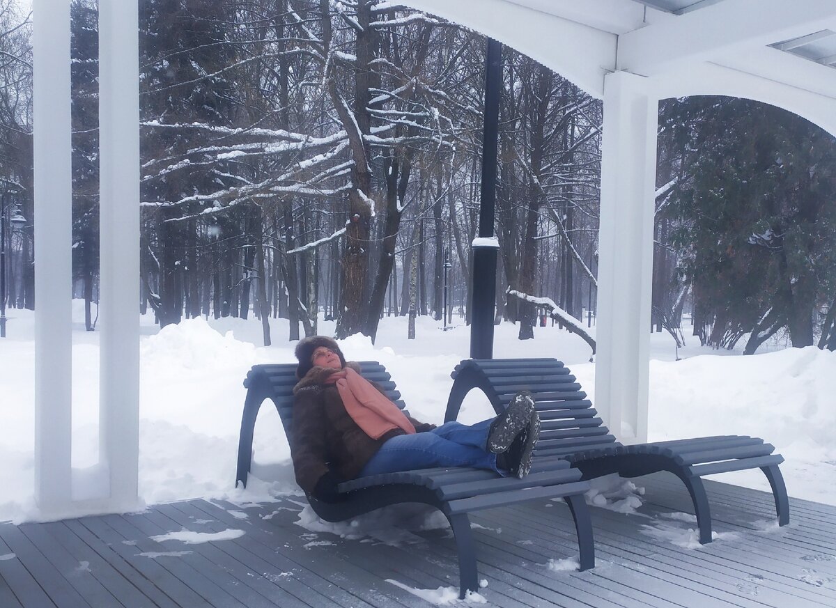 Первая прогулка после долгой болезни