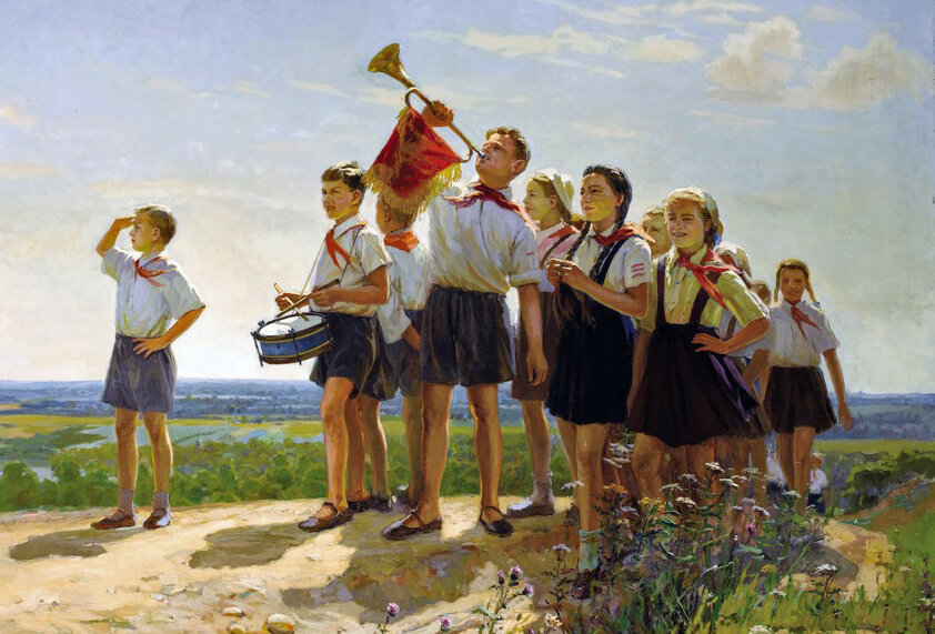 Николай Беляев «Они счастливы», 1949 г.