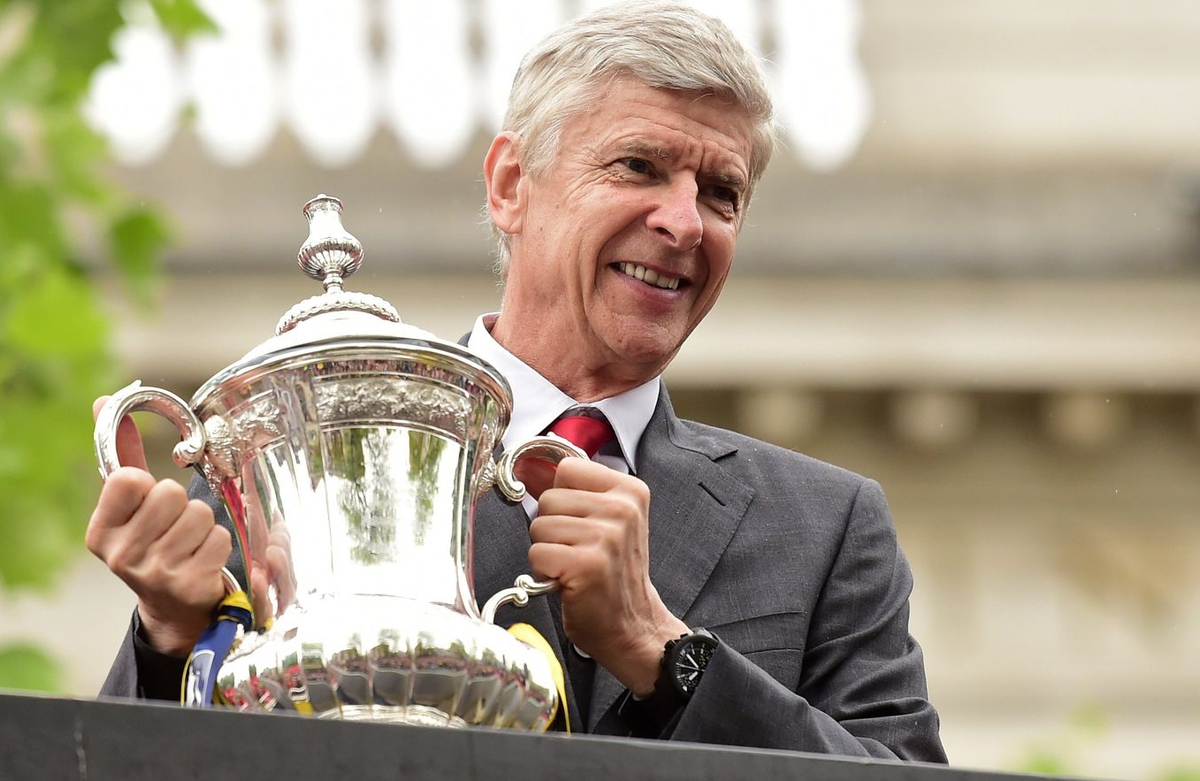 Arsene Wenger Trophy. Wenger 1996. Кубок Англии 1871.