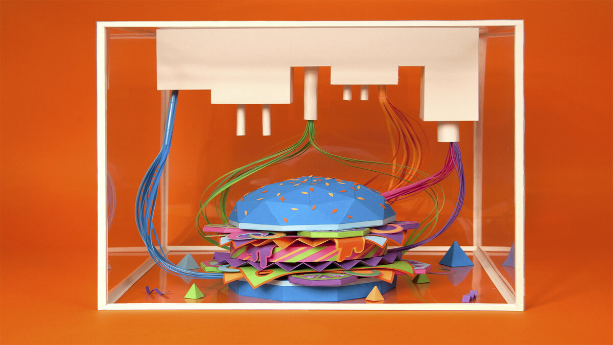 Еда будущего печатается на принтере...