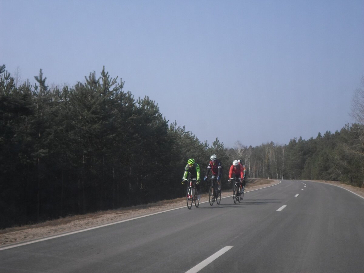 группа велосипедистов, Беларусь