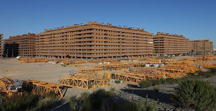 Сесенья - город призрак недалеко от Мадрида