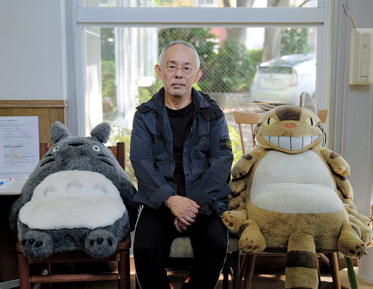 Тосио Судзуки в офисе Studio Ghibli в Токио, Япония, 4 октября 2021 