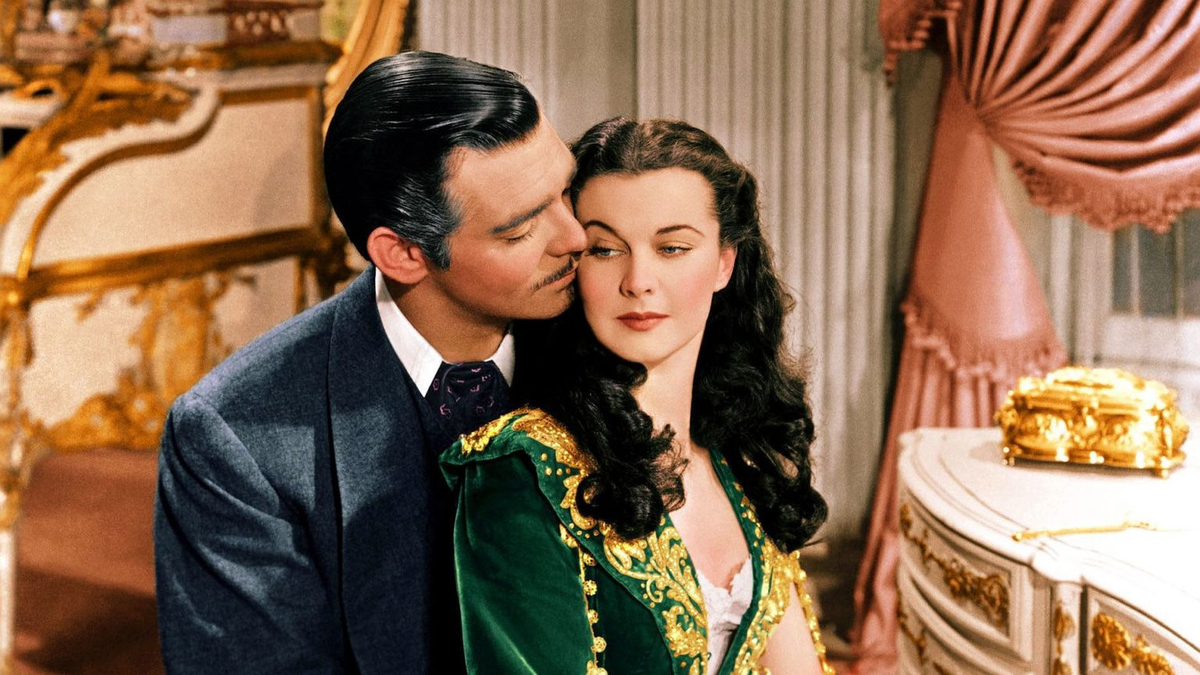 Кадр из фильма "Унесенные ветром" Источник фото Яндекс. картинки