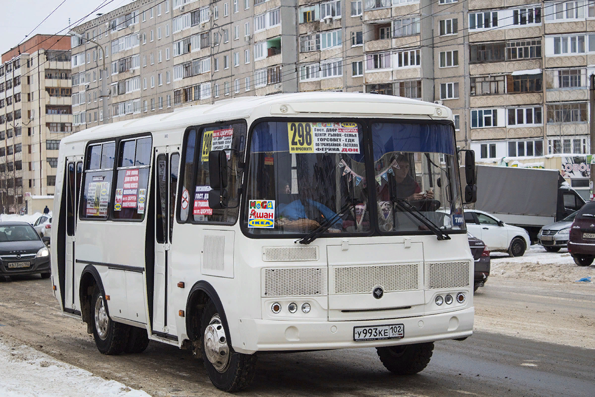 Маршрут 298 маршрутного такси в Уфе - остановки, …