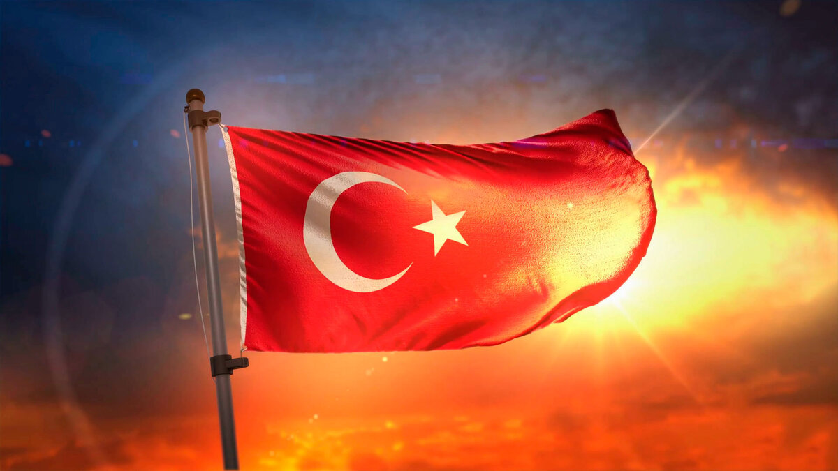 Флаг Турецкой республики. Фото из открытых источников.