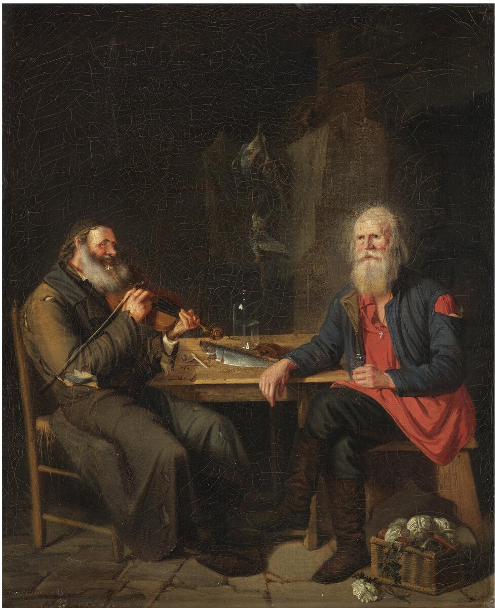 А.А.Риццони. Еврейский скрипач