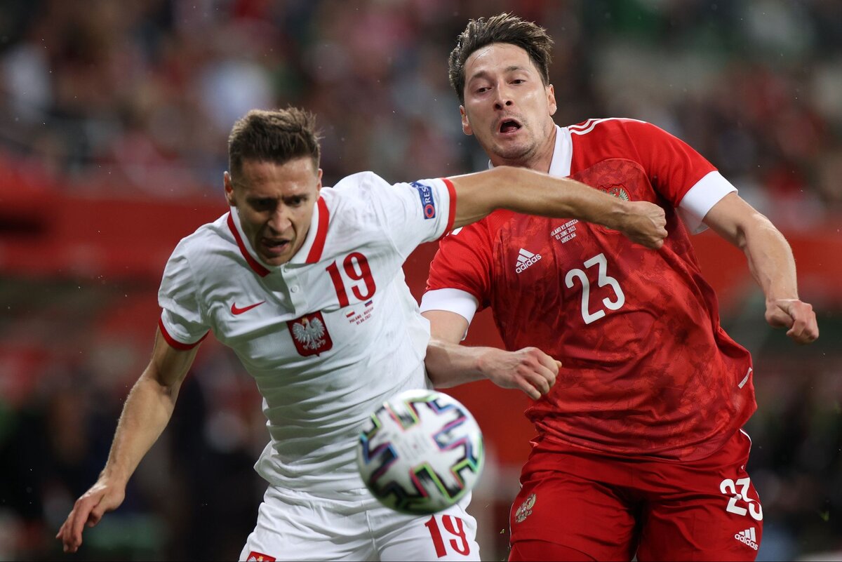 Россия - Польша. Матч за выход на чемпионат мира. Источник фото: photos.rg.ru