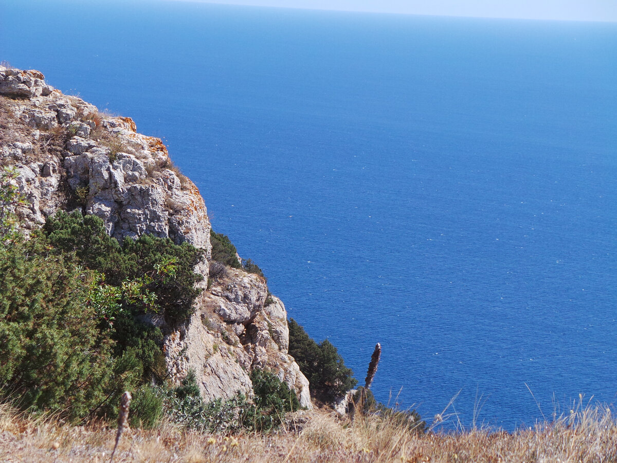 Обрывистые берега Кая-Баши