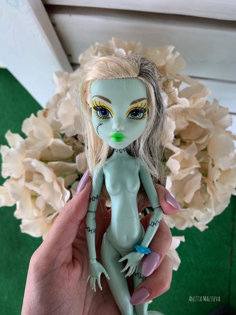 Девочка - основа для будущего образа