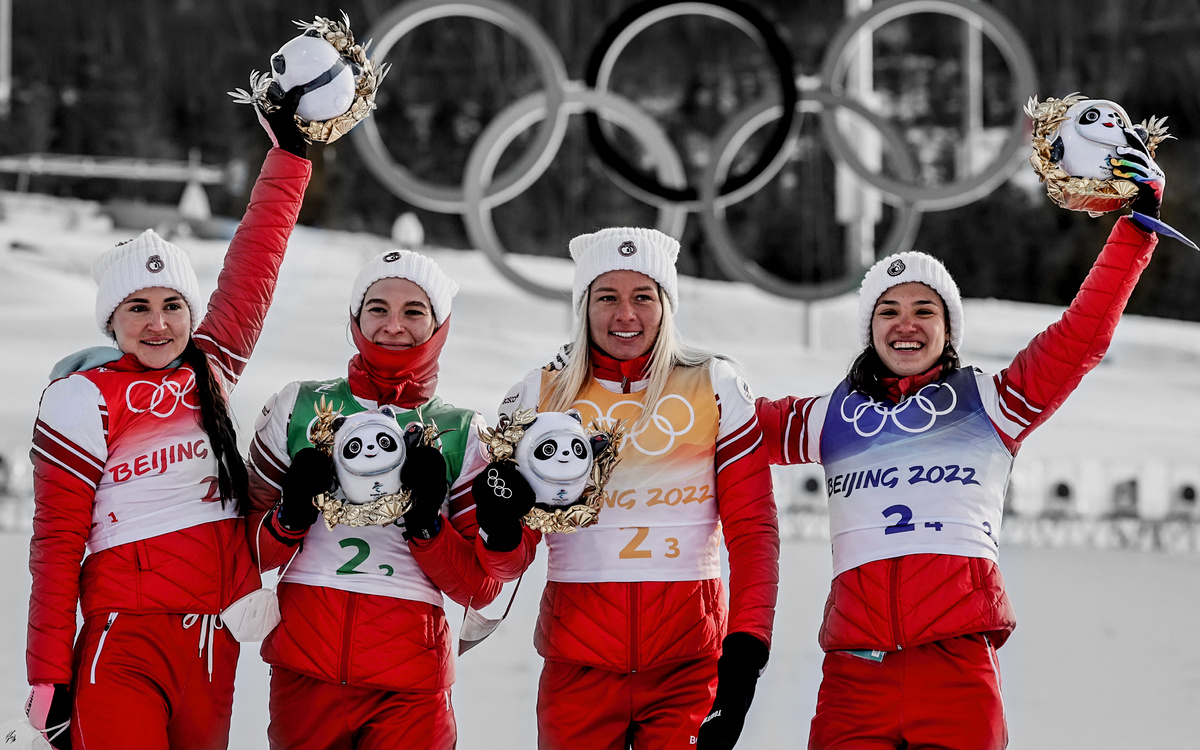 Прекрасные девушки - олимпийские чемпионки Пекина 