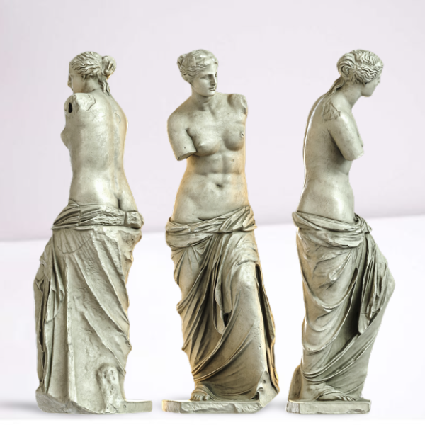 Скульптура без рук Венеры Милосской в Лувре - Шедевр античности