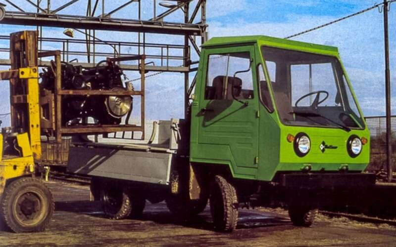Вот так выглядел типичный Multicar M 25 для СССР.