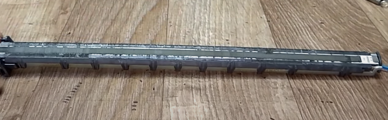 Результат печати после замены термоэлемента и термопленки